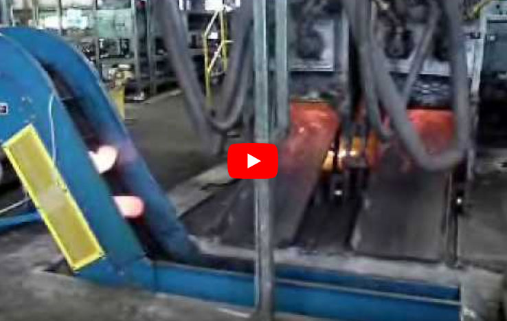 Hot Metal Scrap Handling with Magnetic Conveyor