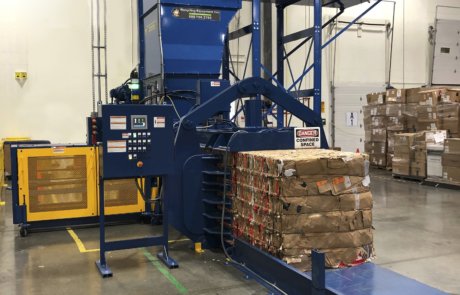 Endura-Veyor Box Crusher and Empty Box Conveyor