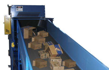 Endura-Veyor Empty Box Conveyor with Boxes