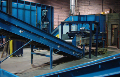 Endura-Veyor Metal Recycling Heavy Duty Magnetic Conveyor